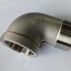 China 90 Degree Male Female Elbow ISO 49-1994 Threaded Cast Pipe Fittings factory