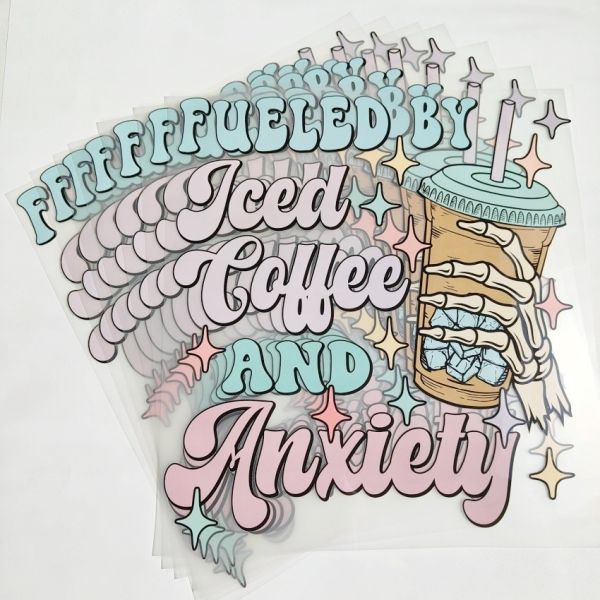 Multiple Colors DFT Printing Transfers Washable Screen Printed Heat Transfers