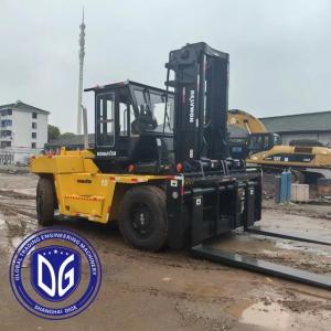 China Used Komatsu Forklift 15 Ton Large Forklift 90% New factory