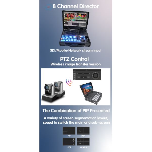 AllInOne Multifunctional Live Streaming Equipment Packages for Virtual Broadcasting