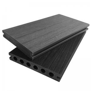China UV Resistant  Wood Plastic Composite Flooring Boards Barefoot Friendly factory
