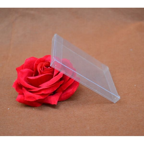 Glossy Lamination Multi Functional Clear Plastic Folding Boxes