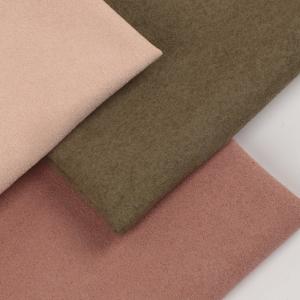 China 0.6mm Suede Microfiber Leather For Shoe Double Sided Velvet Anti Fouling factory