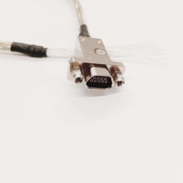 M83513 J30J Micro Rectangular Connector with 9 Pin Metal Casing for High Temperature Resistance
