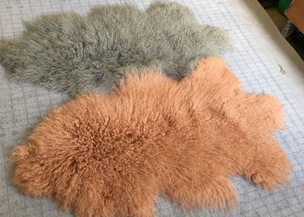 China Home Decor Mongolian Lamb Fur Rug factory