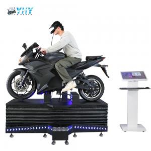 China Full Motion VR Motorcycle Racing Simulator Games For Indoor Playground factory