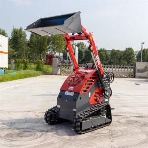 China Speed 0-6km/H Mini Loader Skid Steer Track Loader For Landscaping factory