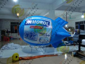 China Big PVC Trade Show Helium Blimps Fire Resistant Durable Colorful factory