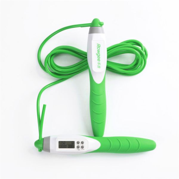 Fitness Jump Rope Body Building ASJC-01 2.8m PVC Speed Fitness Sports Light Green Jump Rope