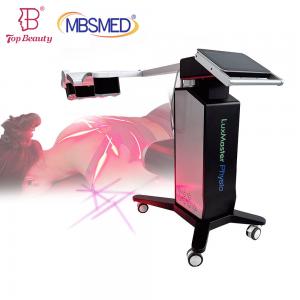 China Low Intensity Cold Laser Therapy Machine 405nm 635nm 10pcs Diodes LuxMaster Physio LLLT Laser factory