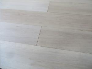 China Russian Oak Engineered Wood Flooring, bleach, white uv oil, ABC grade factory
