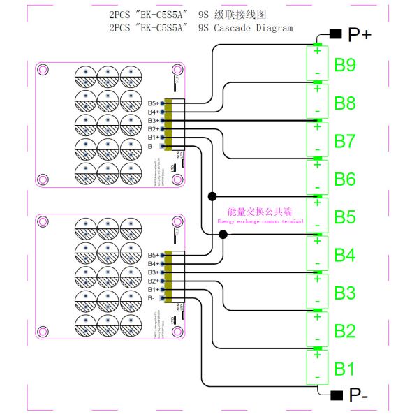 12V 4S 5S 5A Active Balancer BMS Lipo Lifepo4 LTO Lithium Battery Cell Balancer