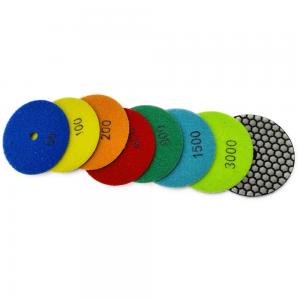 China High Gloss Finishes Made Quick and Easy with Stone/Ceramic/Concrete Polishing Pad on sale