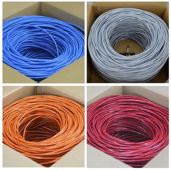 FTP Shielded Solid Outdoor CAT5e Lan Cable Bare Copper 24awg Standard