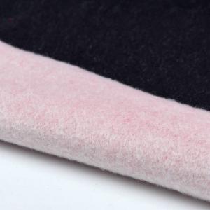 China Wholesale Pure Cotton Thicken Warm Sports Knit Striped Sweater Fabric factory
