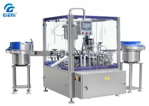China Full Automatically Rotary Paste Filling Machine , Mascara Filling Machine factory