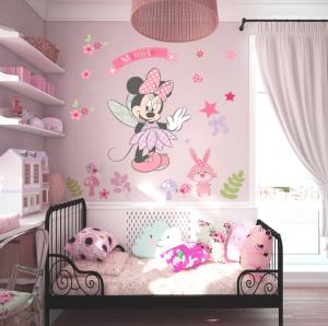 China PVC Mickey Mouse Self Adhesive Wall Sticker for Bedroom Background Wall on sale