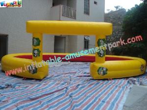 China Car Race Track With High-Quality PVC Tarpaulin Inflatable Sports Games Race Track on sale