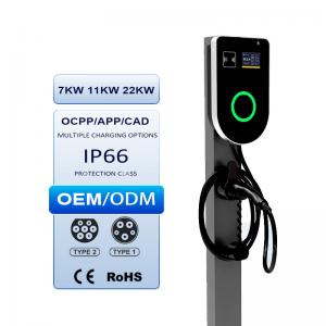 China ODM CCS 22kw EV Charger Wall Mount Charging Pile on sale