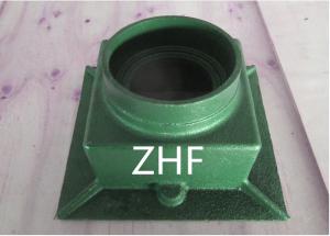 China 3 Cast Iron Drainage Products Square Drain Body For Roof Drain Systems factory