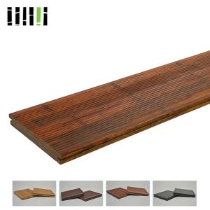 China Surface Teained Free Sample Bamboo Floor Deck factory