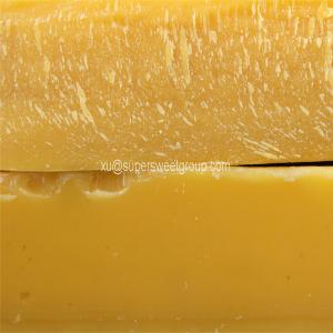 China 100% Pure Filtered Beeswax Slabs Pharmacy Grade Yellow Raw Beewax Block bees wax for candle making on sale