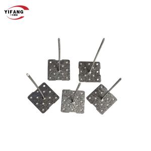 China Rock Wool Fixing 35*35 Insulation Stick Pins factory