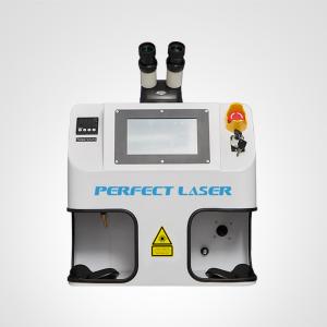 China Gold / Silver Jewelry Laser Spot Welding Machine 100 Watts Desktop High Speed factory