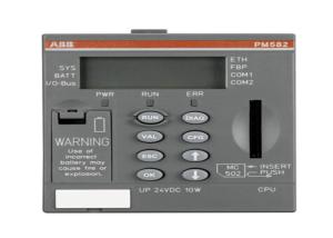 China PM582-V14x 1SAP140200R0200 Prog Logic Controller 512kB Programmable Logic Controller factory