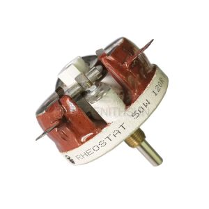 China Ceramic Tray 50 Watt Rheostat Potentiometer Wirewound Variable factory