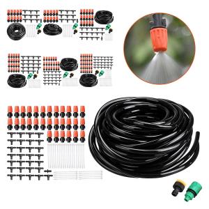 China 5m 15m 25m Drip irrigation Watering System Kit Garden Micro Water Sprinklers Mist Spray Cooling Set on sale