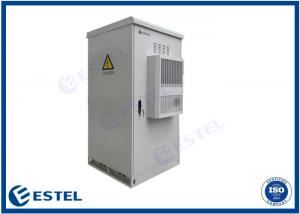 China Double Wall 19 Inch 40U Outdoor Electrical Enclosure Box 2000W Air Conditioner factory
