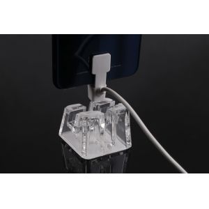 China COMER Retail Hot sales anti-theft alarm for android mobile phone display security stand factory