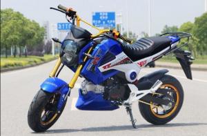 China Manual Drive Gas Powered Dirt Bikes Disc Brake 110cc 125cc With Horn on sale