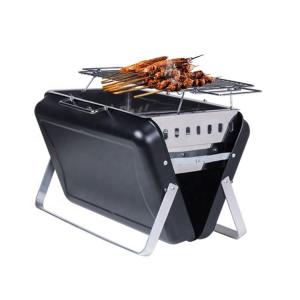 China 40.5*27.5*9cm Chromed Steel Portable Camping Oven Foldable Charcoal Grill factory