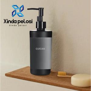 China Stainless Steel Hotel Shower Foam Soap Bottles Manual Foaming Hand Wash Dispenser For Bathroom factory