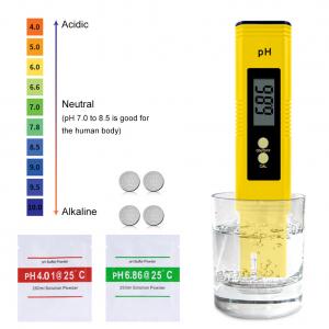 China Protable LCD Digital PH Meter Pen type ph tester For Test Driking water Wine / Urine factory