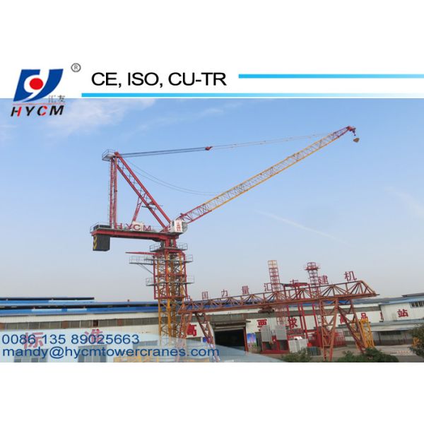 QTD160(4043) Luffing Jib Internal Climbing Tower Crane for High Rising Buliding