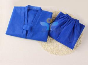 China Short Sleeve Disposable Kimono Gowns S-4XL Size For Hospital Use factory