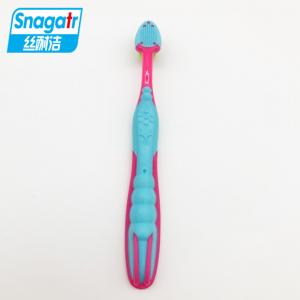 China Kids PP+TPR (Soft Rubber) Cartoon Eco-friendly Oral Hygiene Tool factory