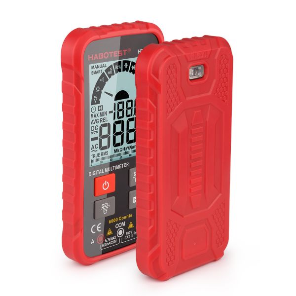 99.99Hz Handheld Digital Multimeter , 9.99mF Digital Multimeter 6000 Counts