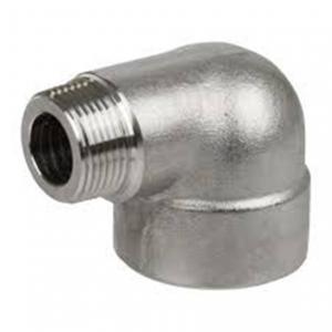 China ASME B16.11 Forged pipe fitting Nickel alloy UNS N00825  INCOLOY 825 street elbows NPT BSPP BSPT on sale