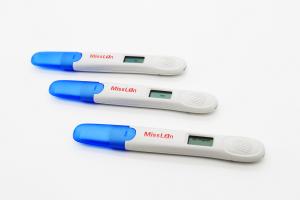 China 510K CE Digital Pregnancy Test Kit With Urine symbol result show factory