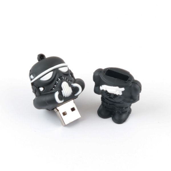 Cartoon Shaped Custom USB Flash Drives 3D 2.0 3.0 512GB 1TB 2TB PVC Open Mold