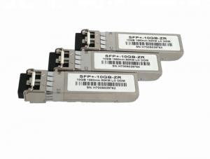 China Duplex LC SMF 10G SFP Transceiver Module 1550nm 80km With Single Mode on sale