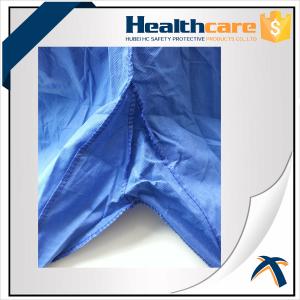 China Short Sleeve Disposable Protective Gowns , Breathable Disposable Surgical Scrubs factory