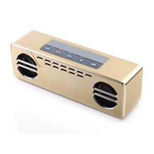 China Mini Wireless Bluetooth Cube Speaker Sound Box Aluminum Cube Stereo Speakers factory