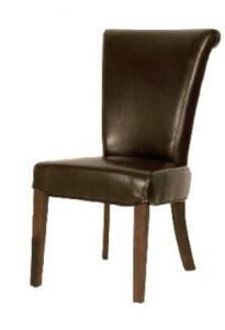 China Beech wood pu upholstery leisure chair/wooden dining chair/desk chair,armless dining chair on sale