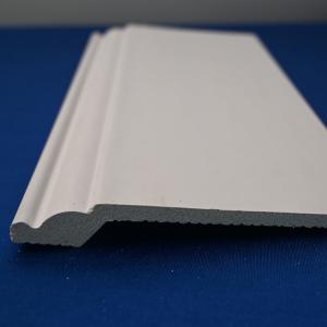 China PS Home Decorative Skirting Board Floor White Baseboard Polystyrene Foam 120*14mm factory