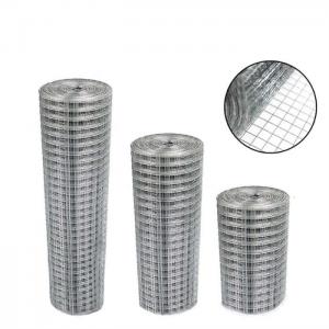 China Customized 8 Gauge 10 Gauge Welded Wire Mesh Stainless Steel Welded Wire Fabric on sale